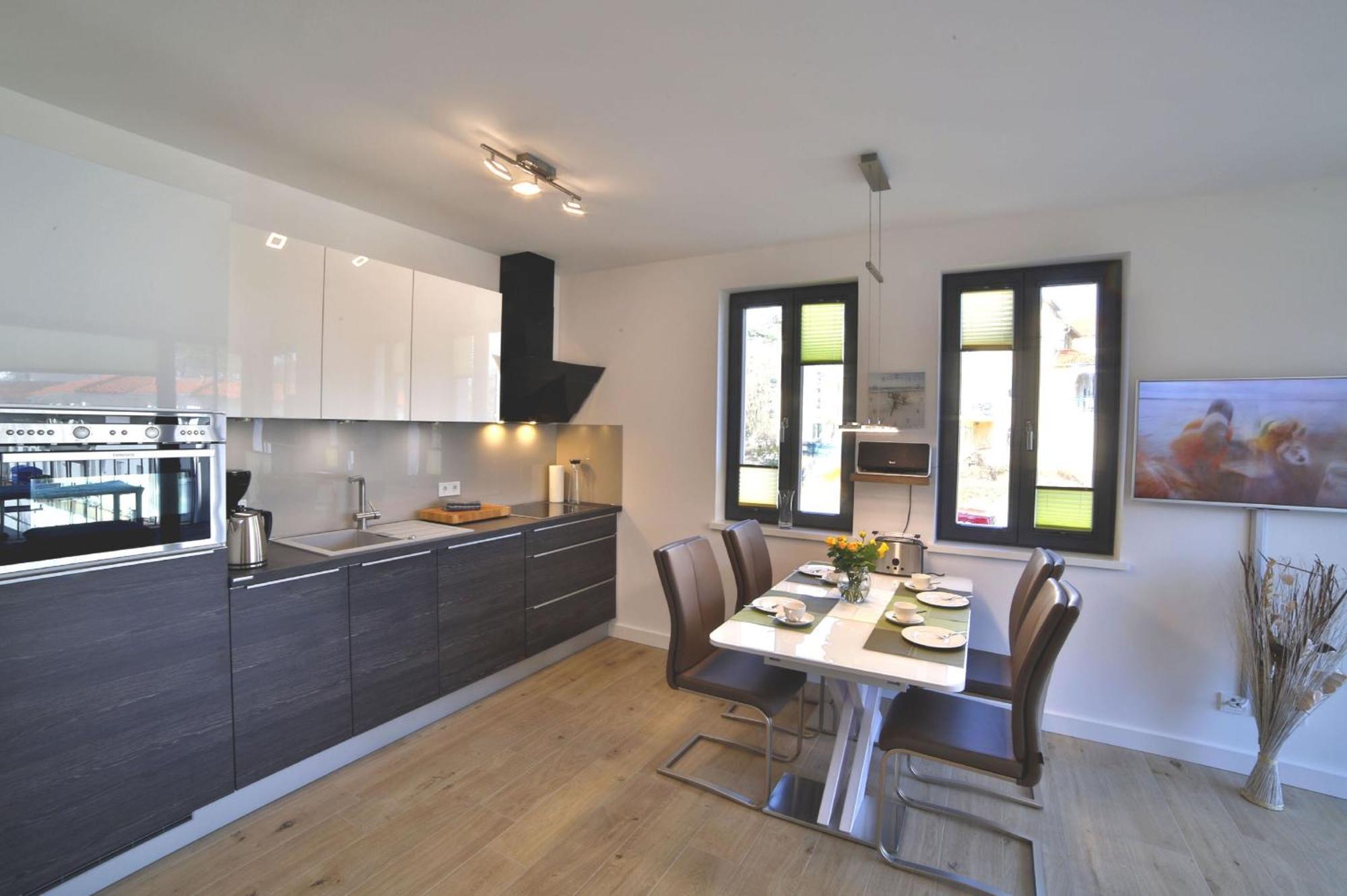 Ferienwohnung "Lachmoewe" In Der Villa Andrea Baabe Dış mekan fotoğraf